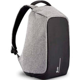 Mochila Stylos Antirrobo Plata, Compartimentos Cargador Usb (Stabap1s